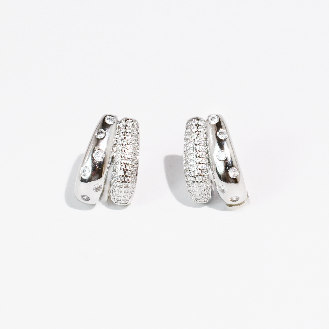Twinkle Touch Earring Silver