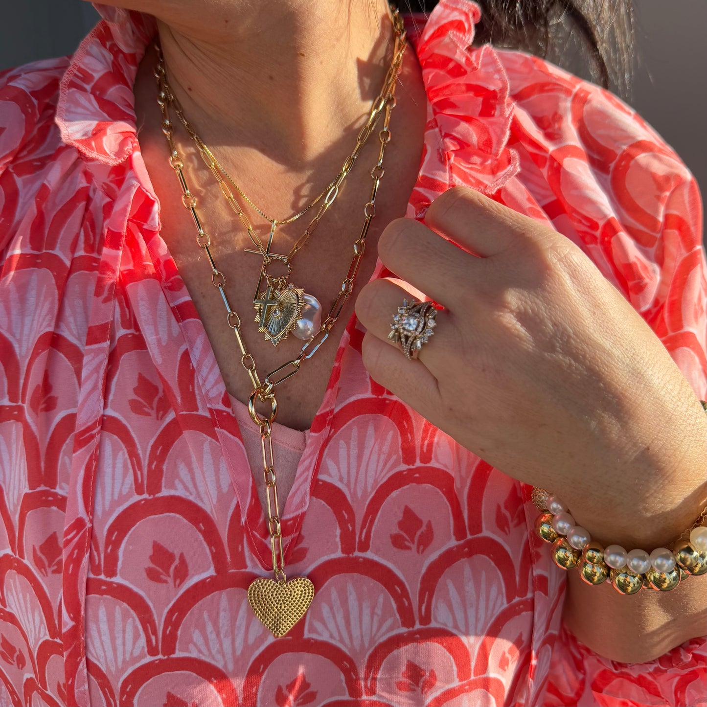 Serene Cross Necklace