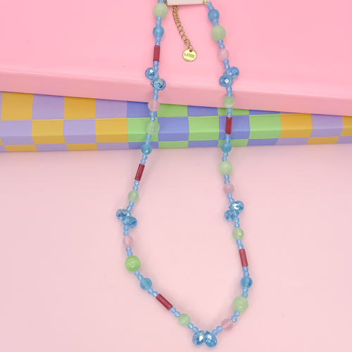 Bits of Happiness Beaded Necklace