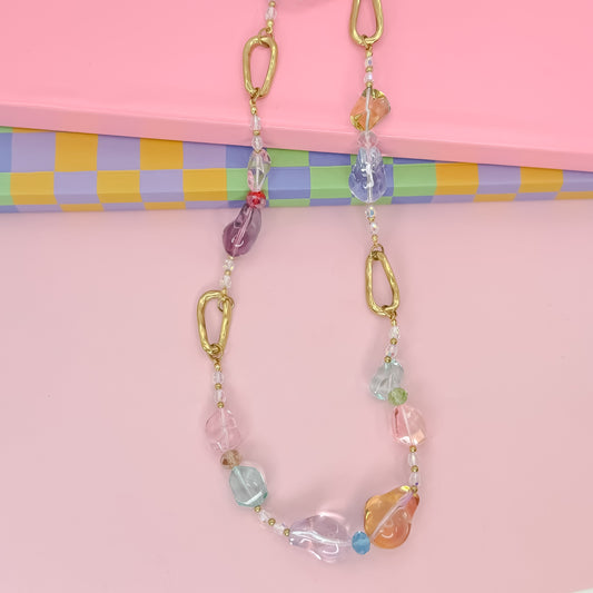 Pastel Pebbles Necklace