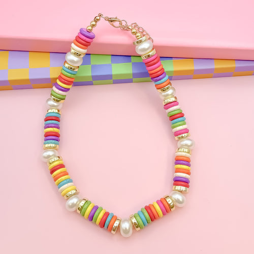 Oh Joy Beaded Necklace