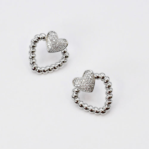 Adore Stud Silver