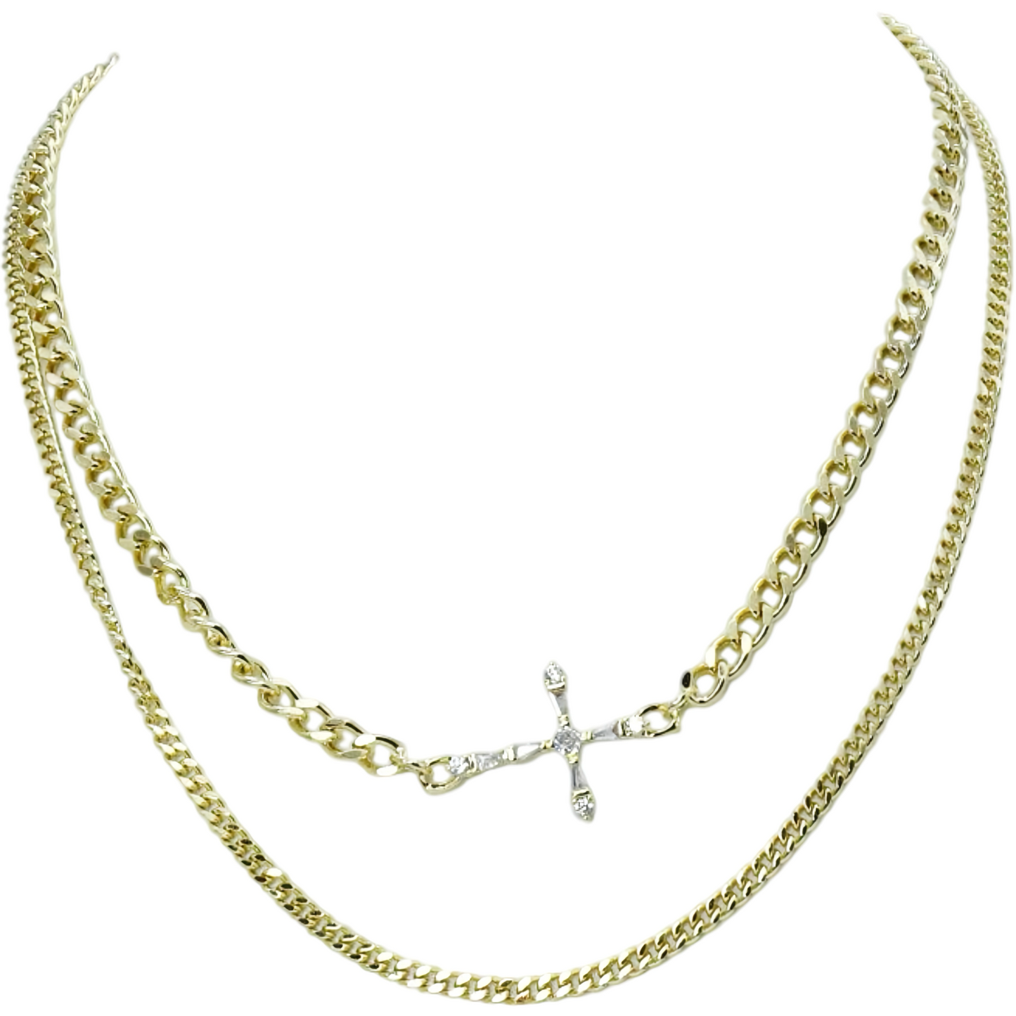 Side of Grace Layer Necklace