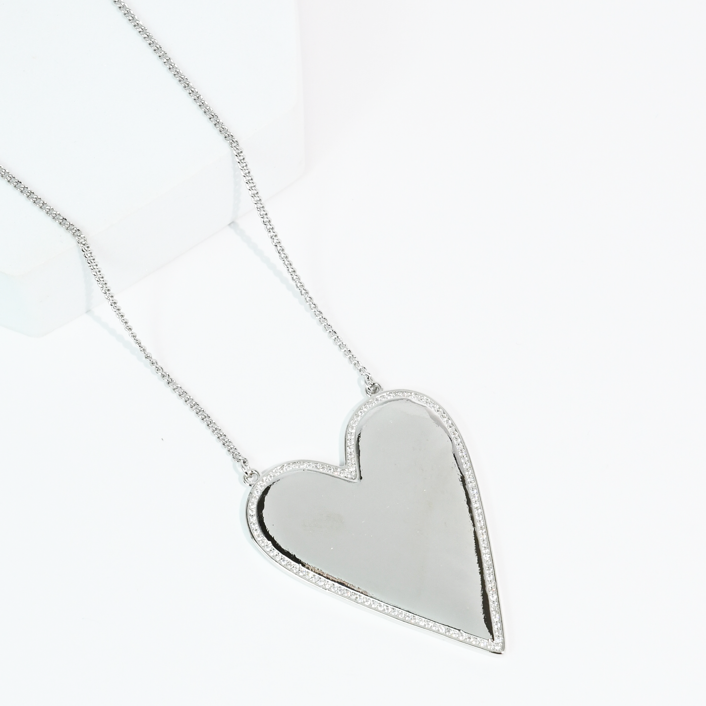 Big Love Silver Necklace