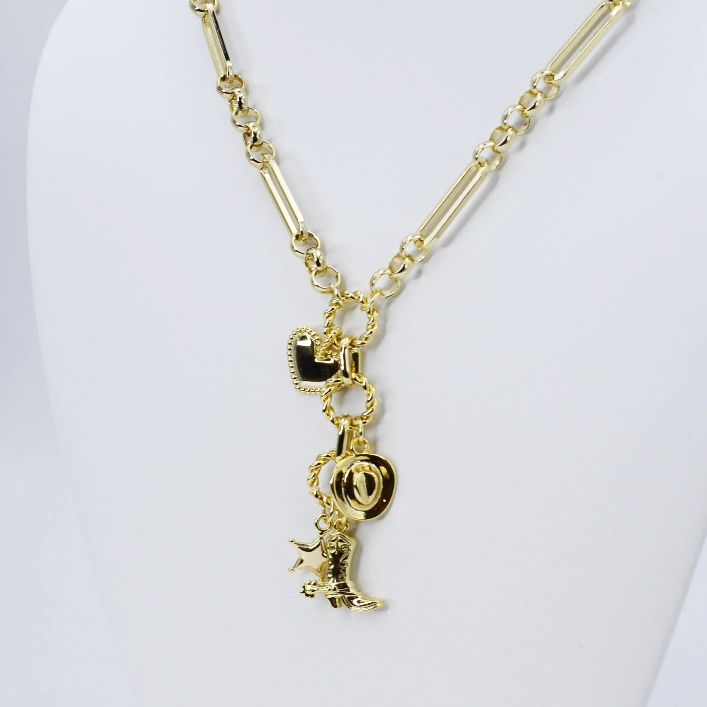 Cowgirl Charm Necklace B17