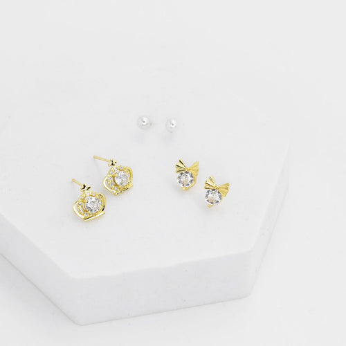 Crown Stud Set