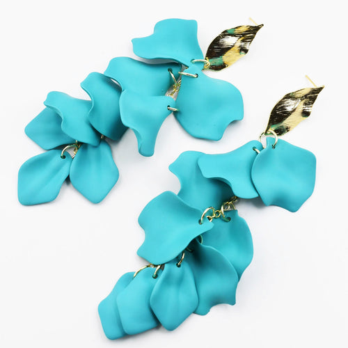 Dangle Petals Turquoise