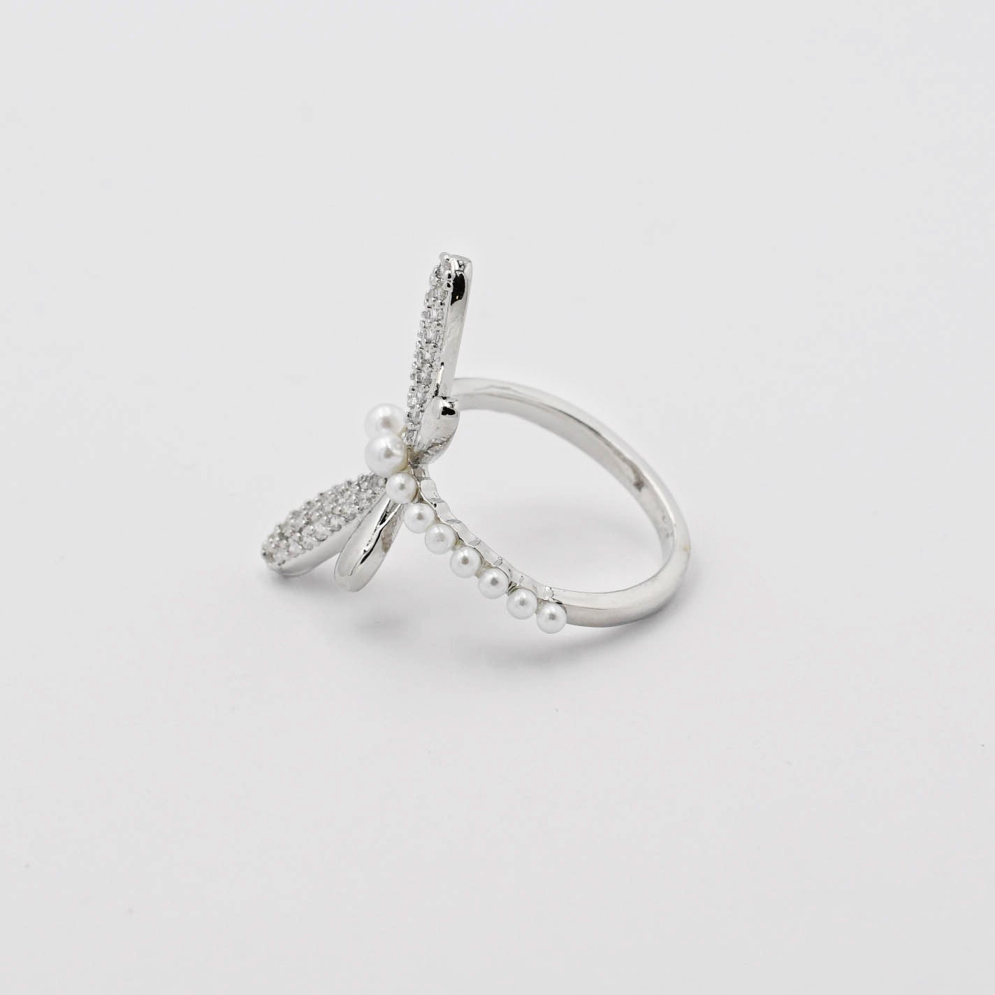 Dragonfly Silver Ring