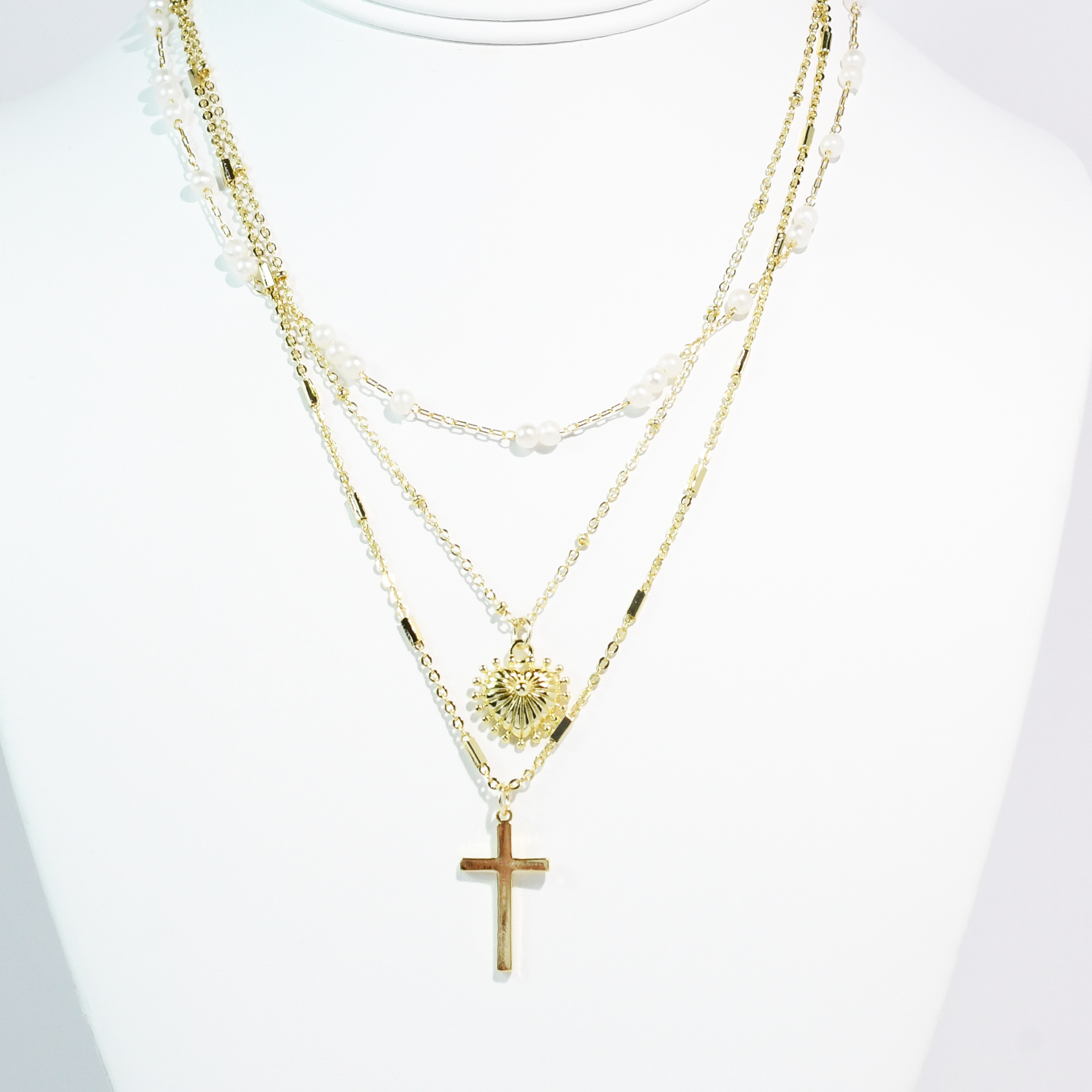 Faithful Love Gold Necklace