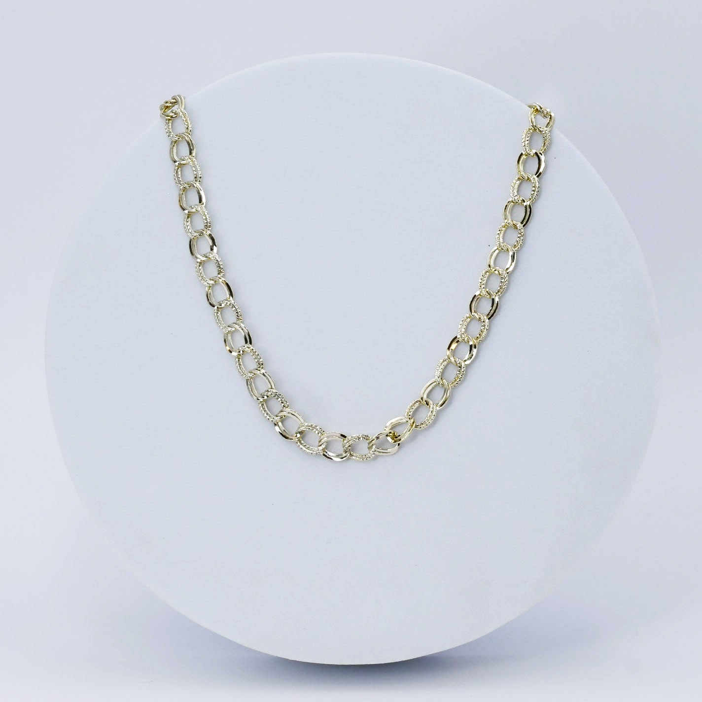 Gold Small Circle Chain