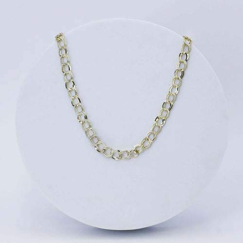 Gold Small Circle Chain