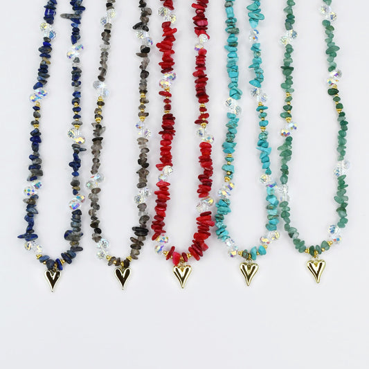 Hidden Treasure Gemstone Necklace