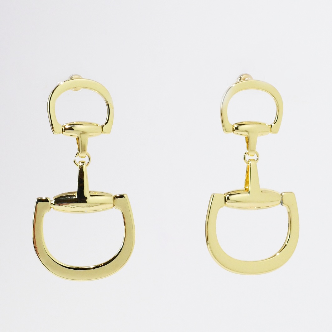 Horsebit Earrings
