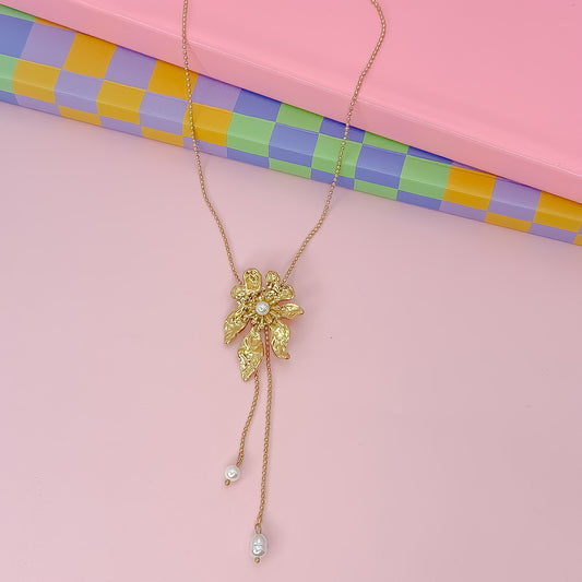 Petal Cascade Necklace