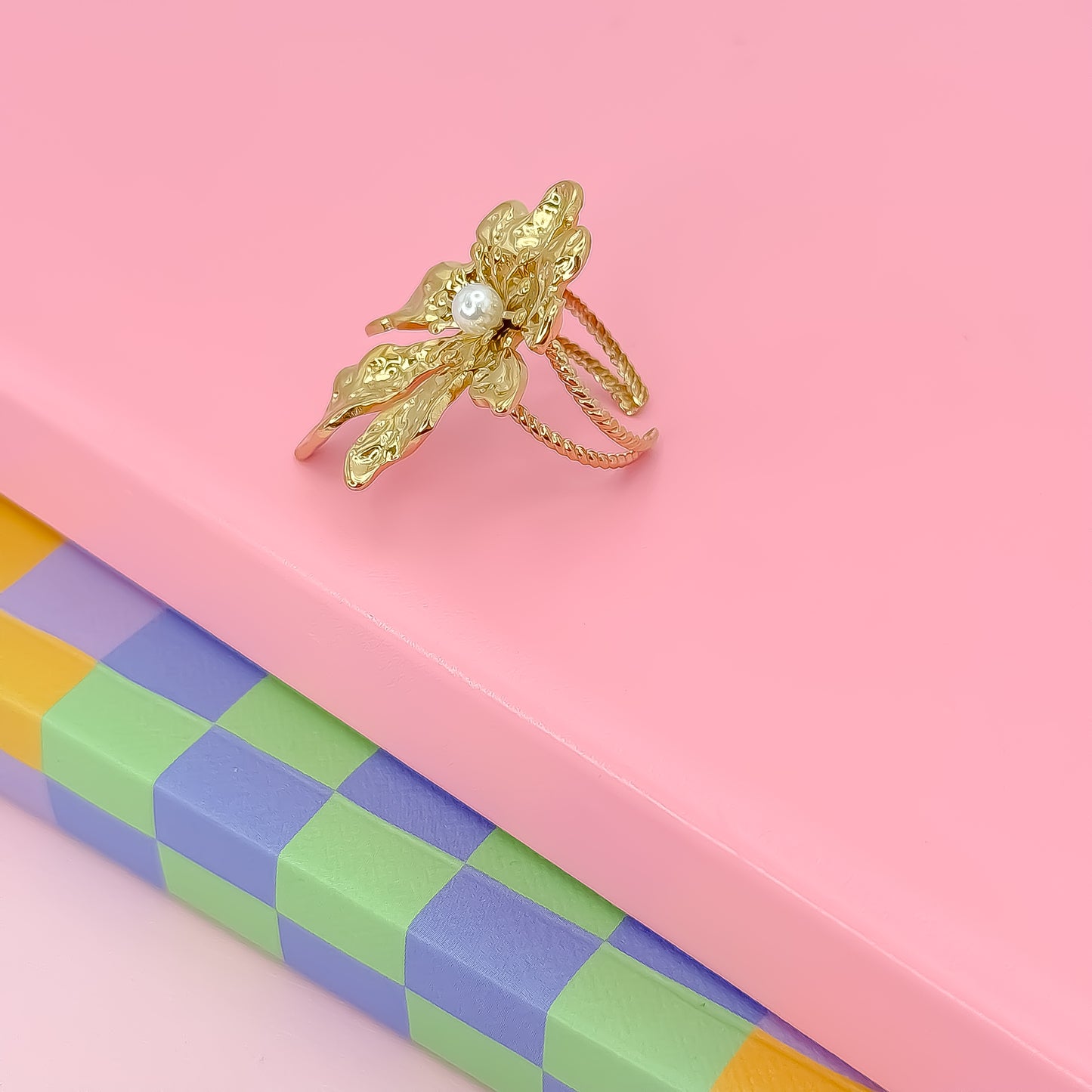 Petal Cascade Ring