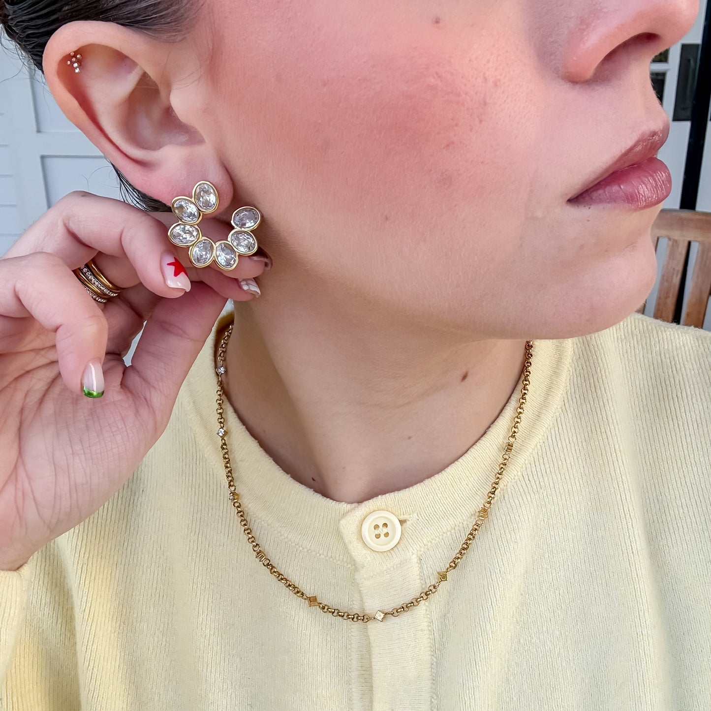 Glam Wing Stud