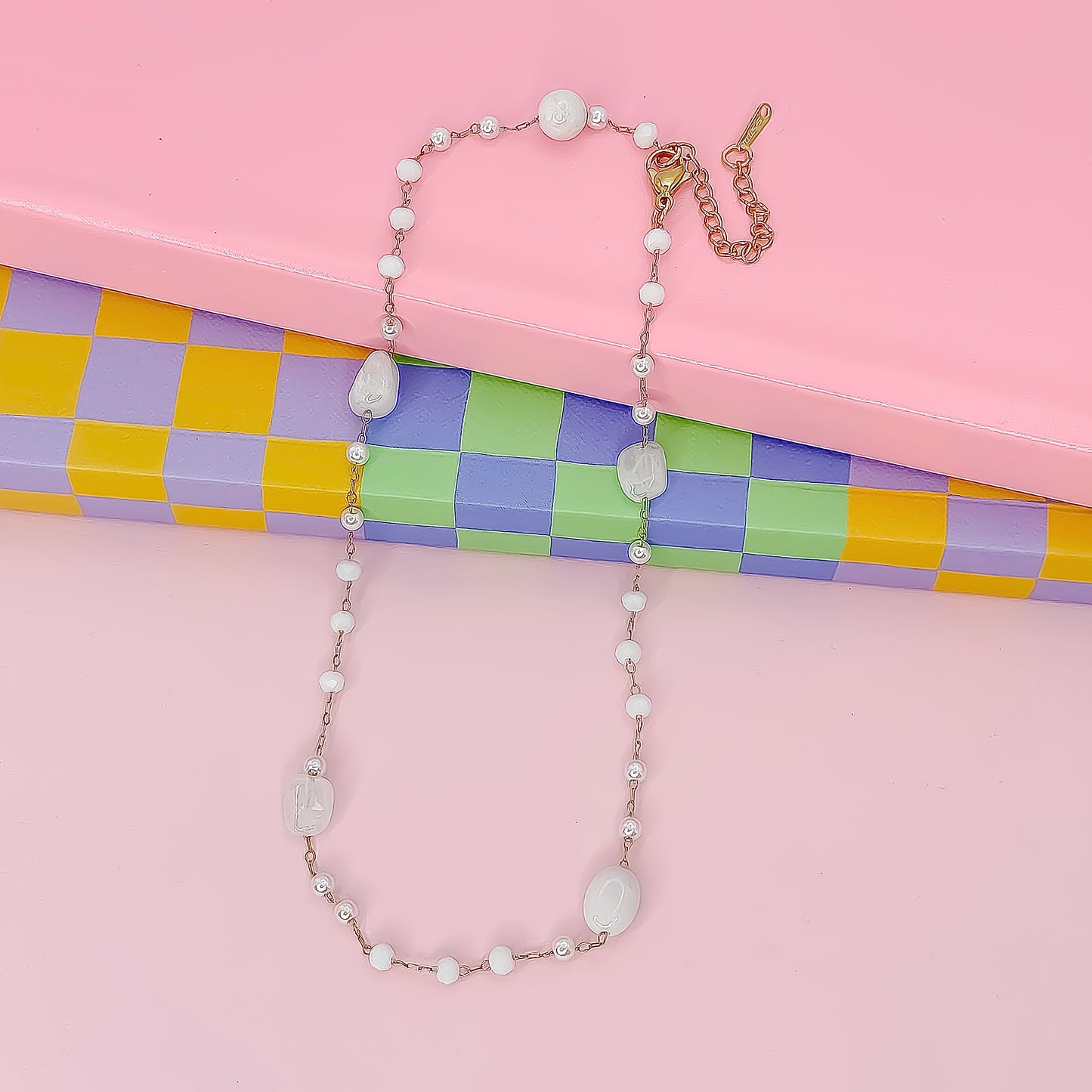 Boho Bliss Dainty Gemstone Necklace