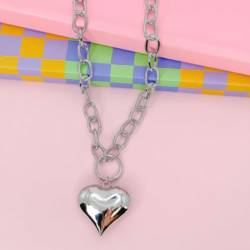 Heartbreaker Silver Chain
