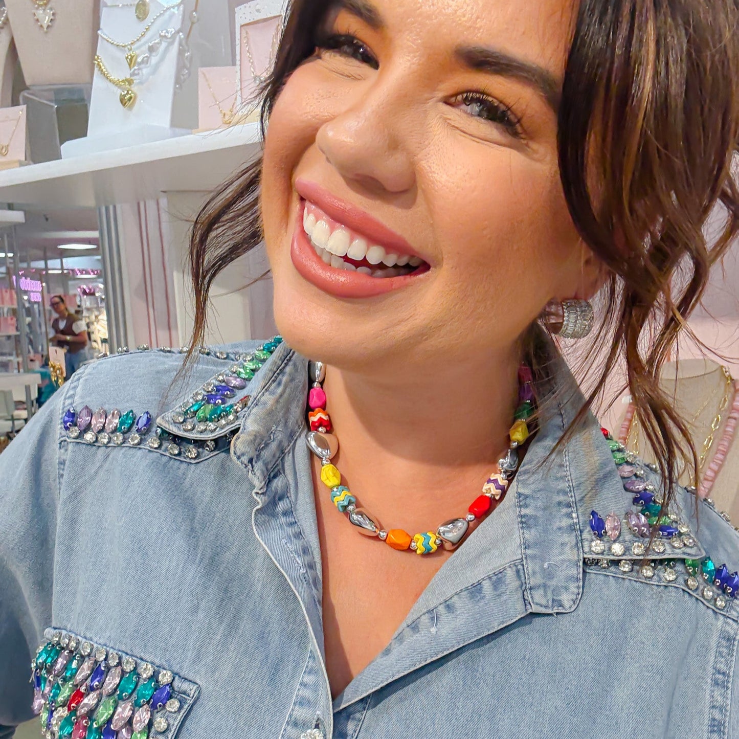 premium silver necklace crafted for everyday wear, offering a dainty handcrafted style with a waterproof, hypoallergenic, tarnish free finish, ideal for minimal modern jewelry lovers, available as wholesale for boutiques