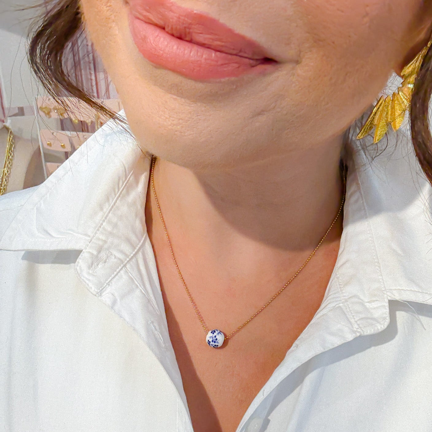 Blossom Bead Necklace