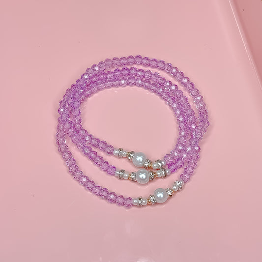 Lilac Luxe Wrap Bracelet