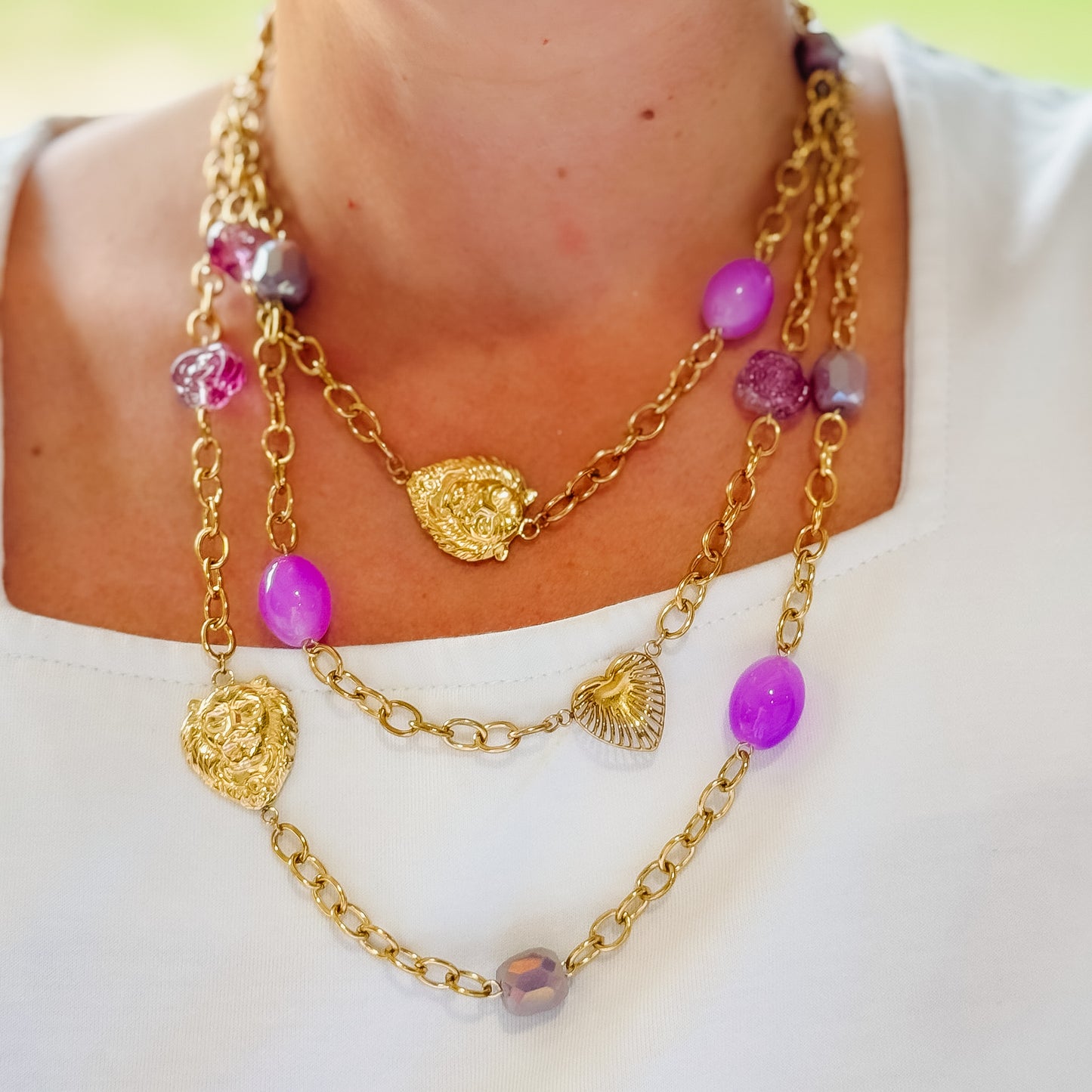 So Unique Layered Necklace