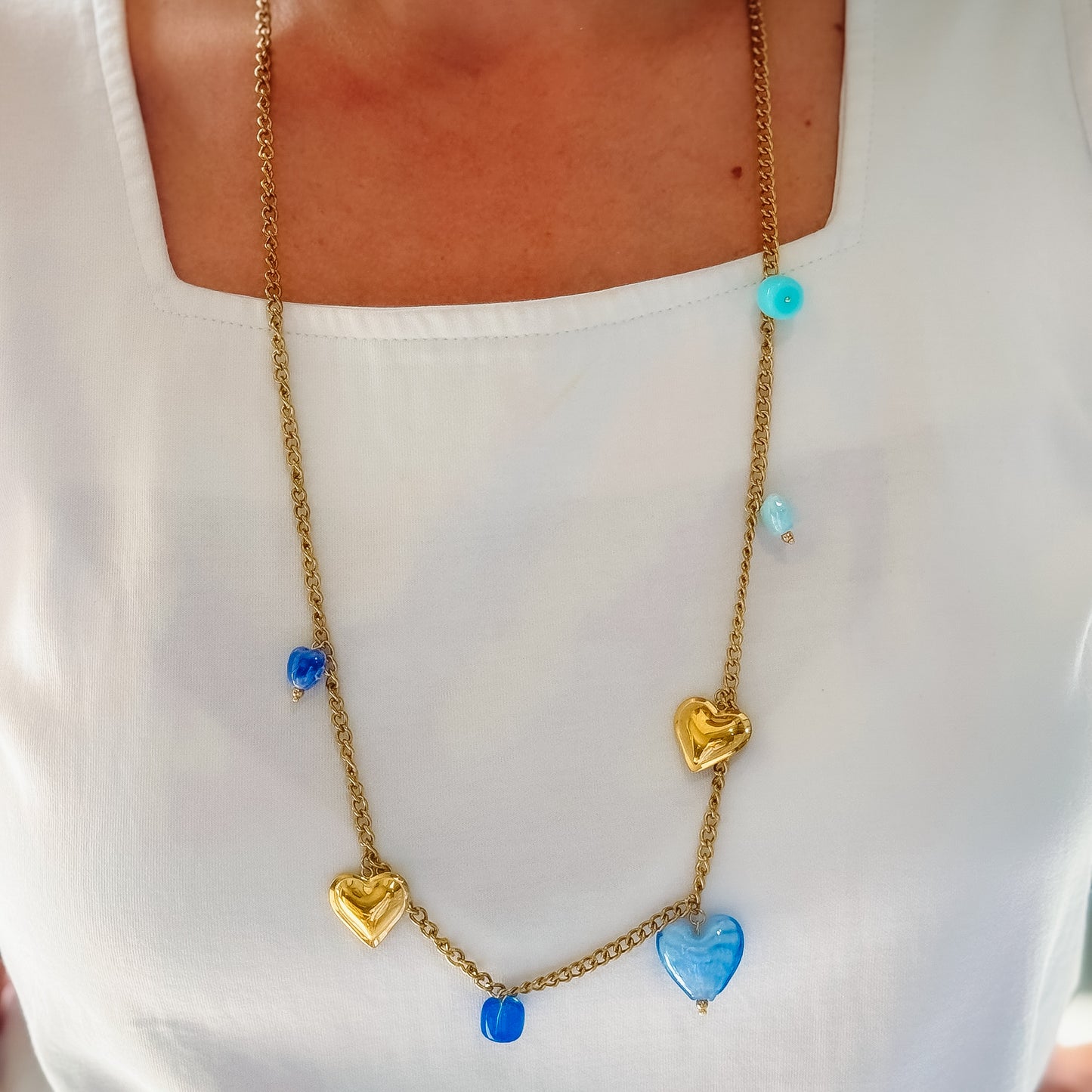 Give Love Gold Necklace
