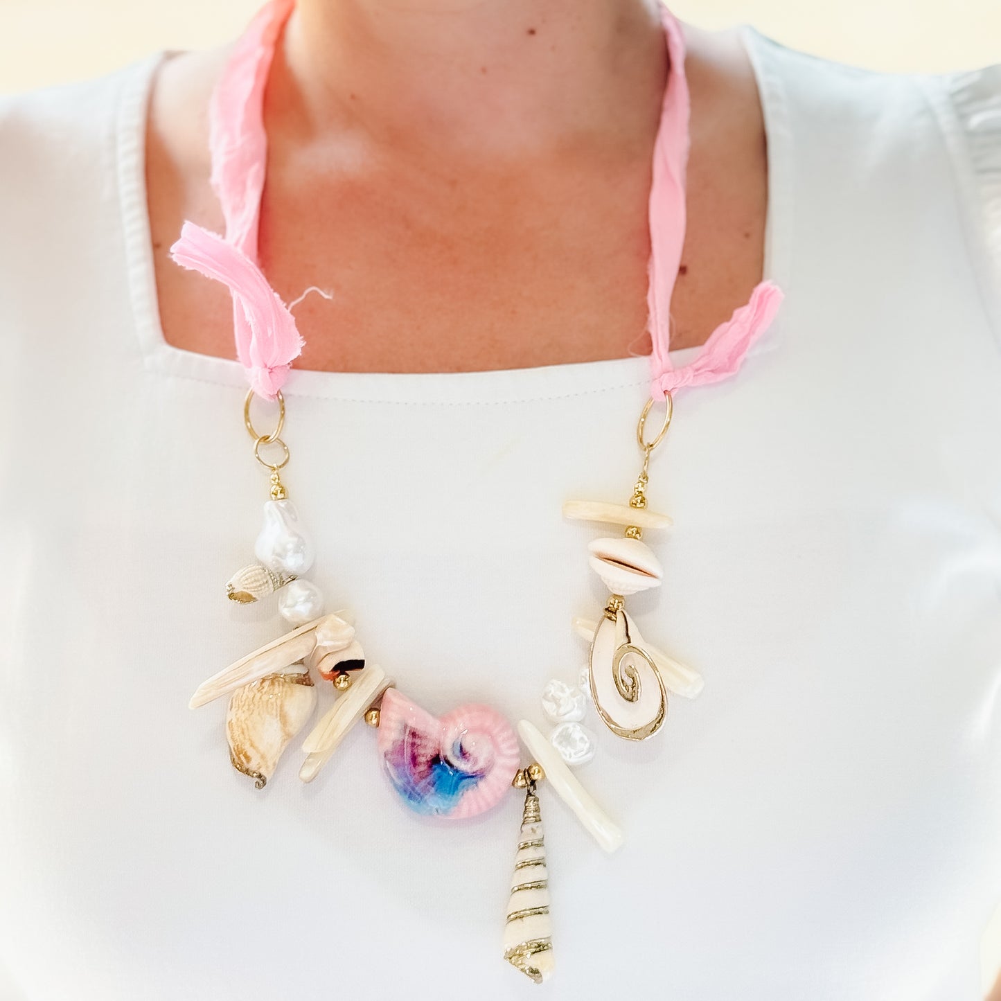 Sea Queen Beaded Necklace