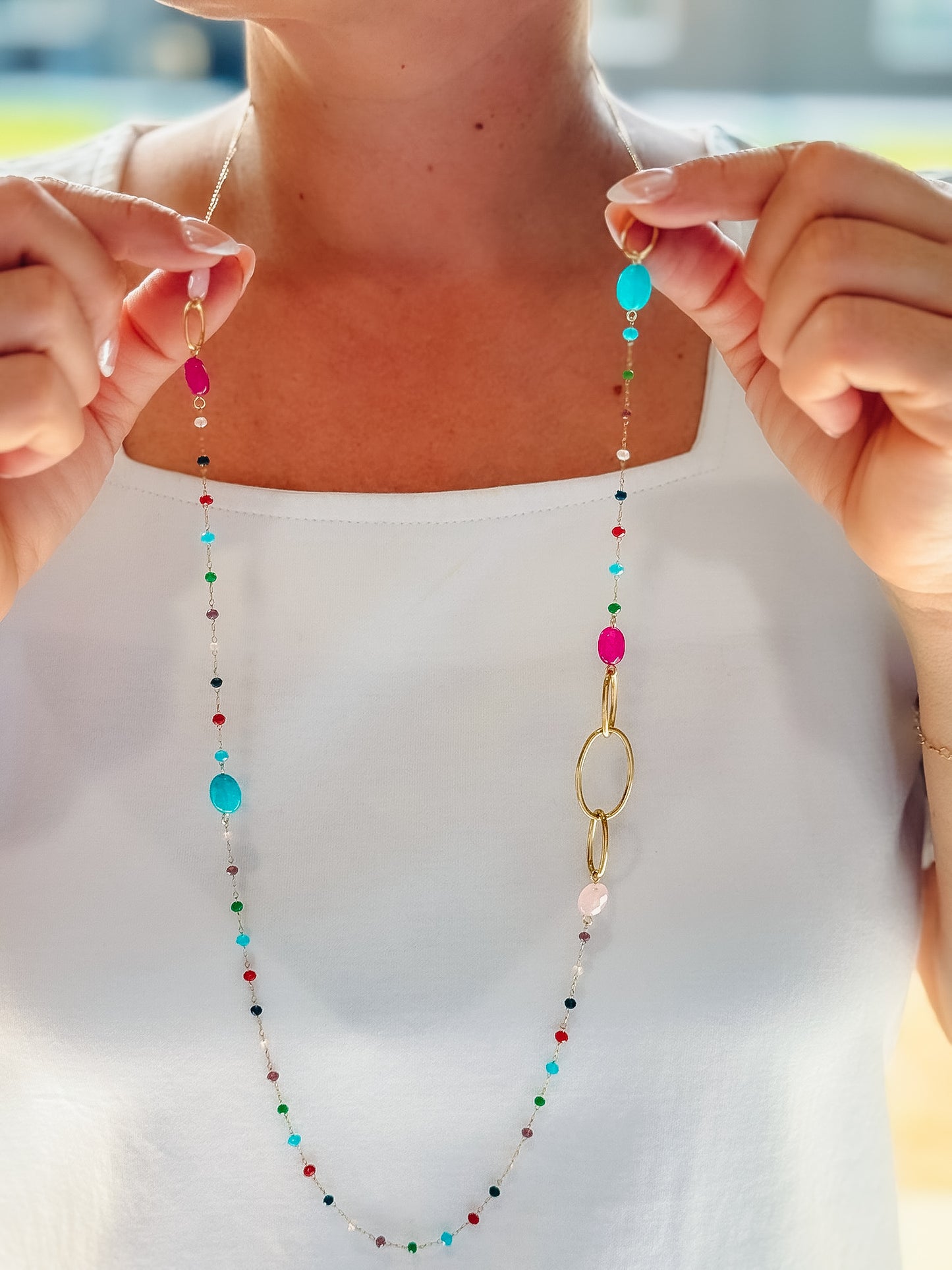Easy As Can Be Beaded Necklace