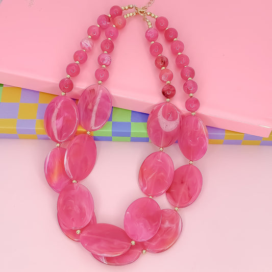 Peony Double Haze Necklace