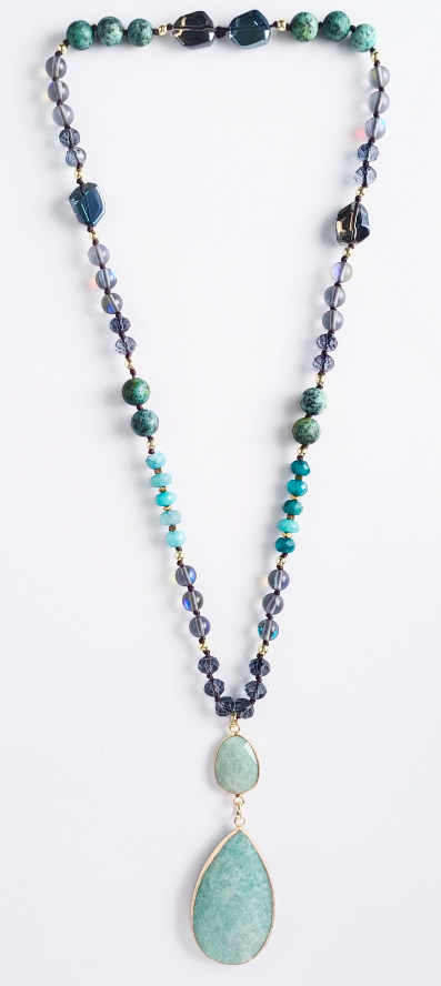 Ocean Mist Pendant Necklace