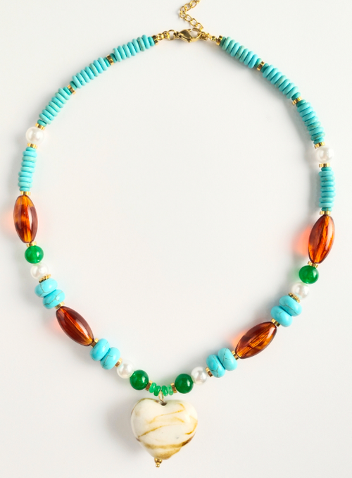 Island Heart Necklace (Pre-order)