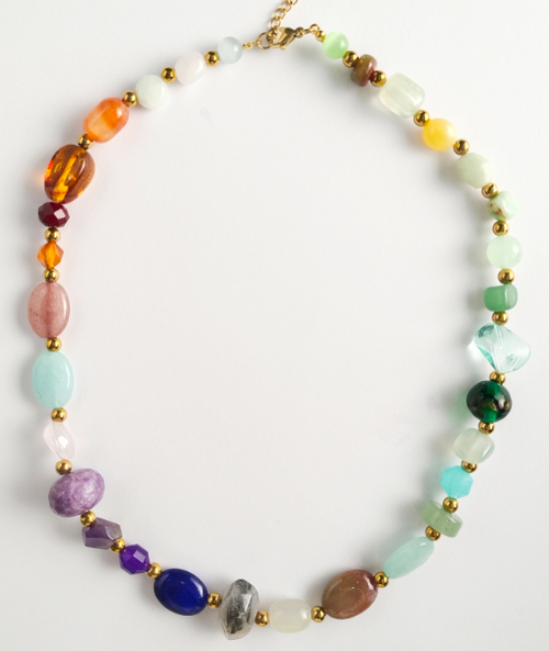 Color Muse Gemstone Necklace (Pre-order)