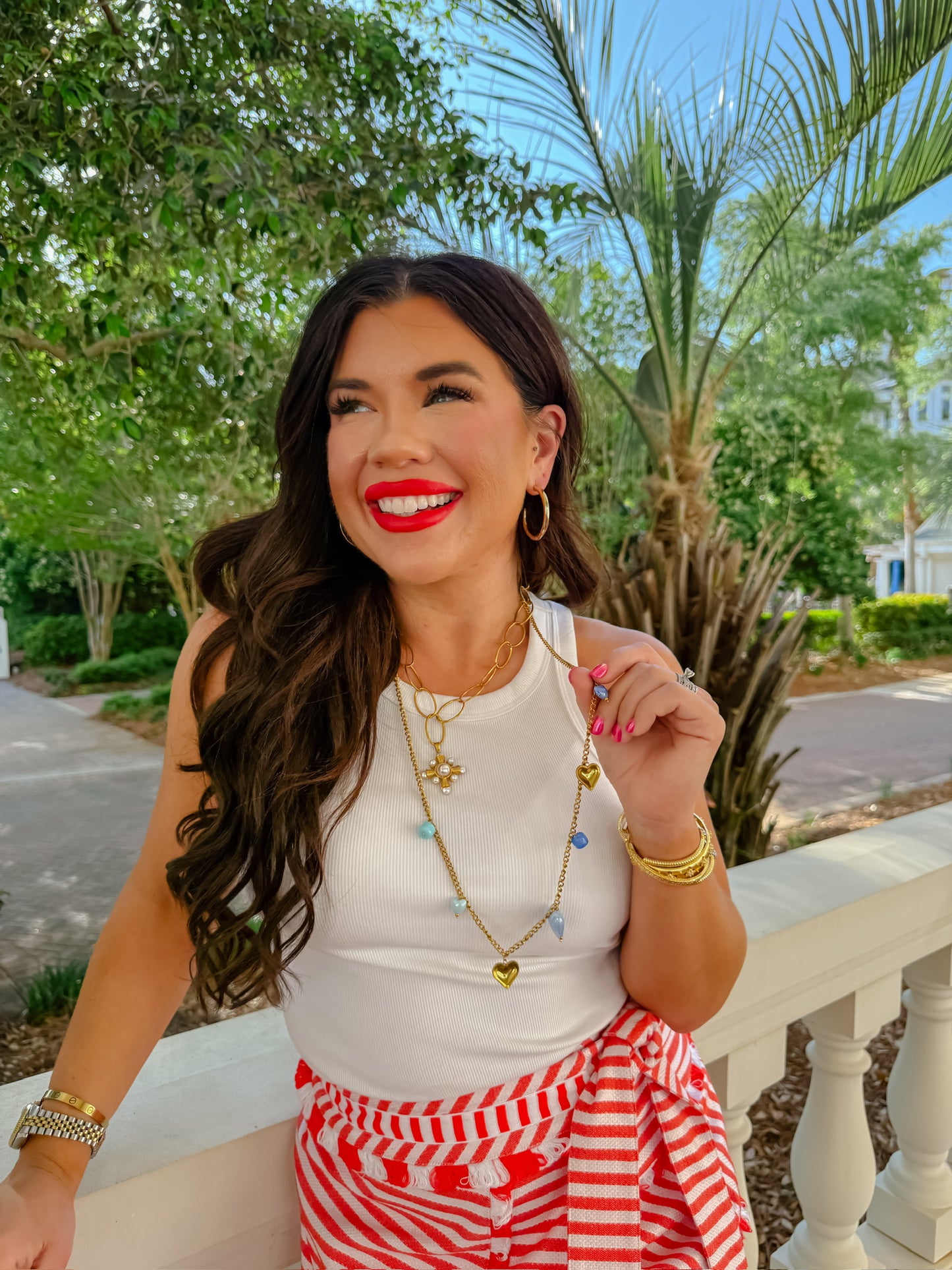 Sitting Pretty Gold Necklace