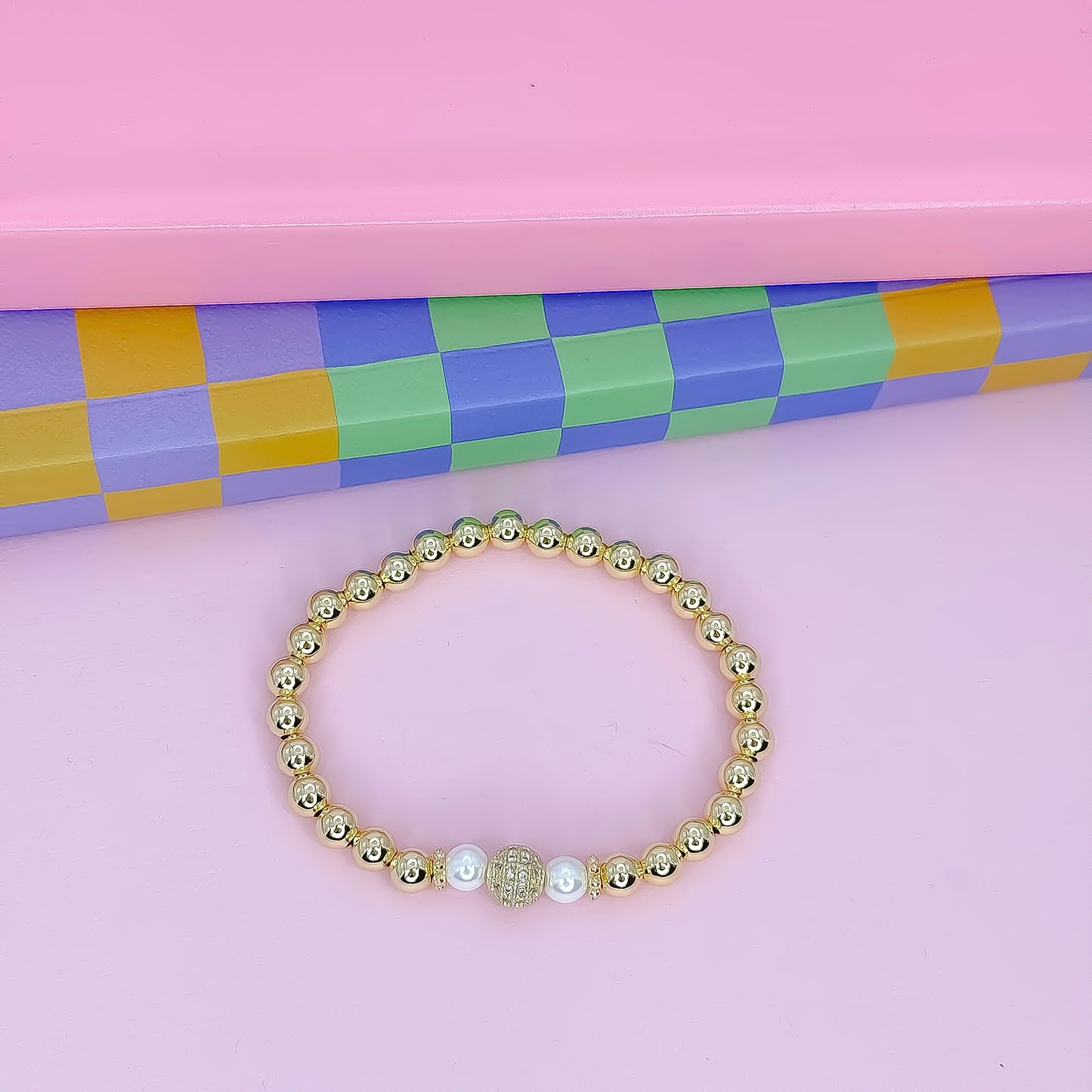Never Boring Beaded Bracelet
