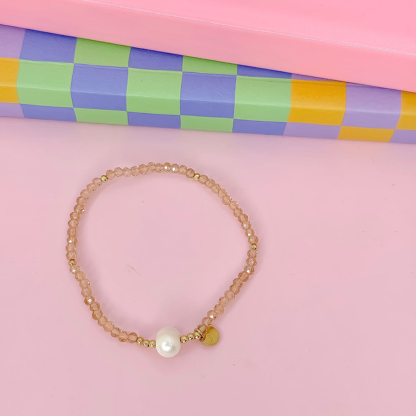 Pastel Pearl Party Bracelet