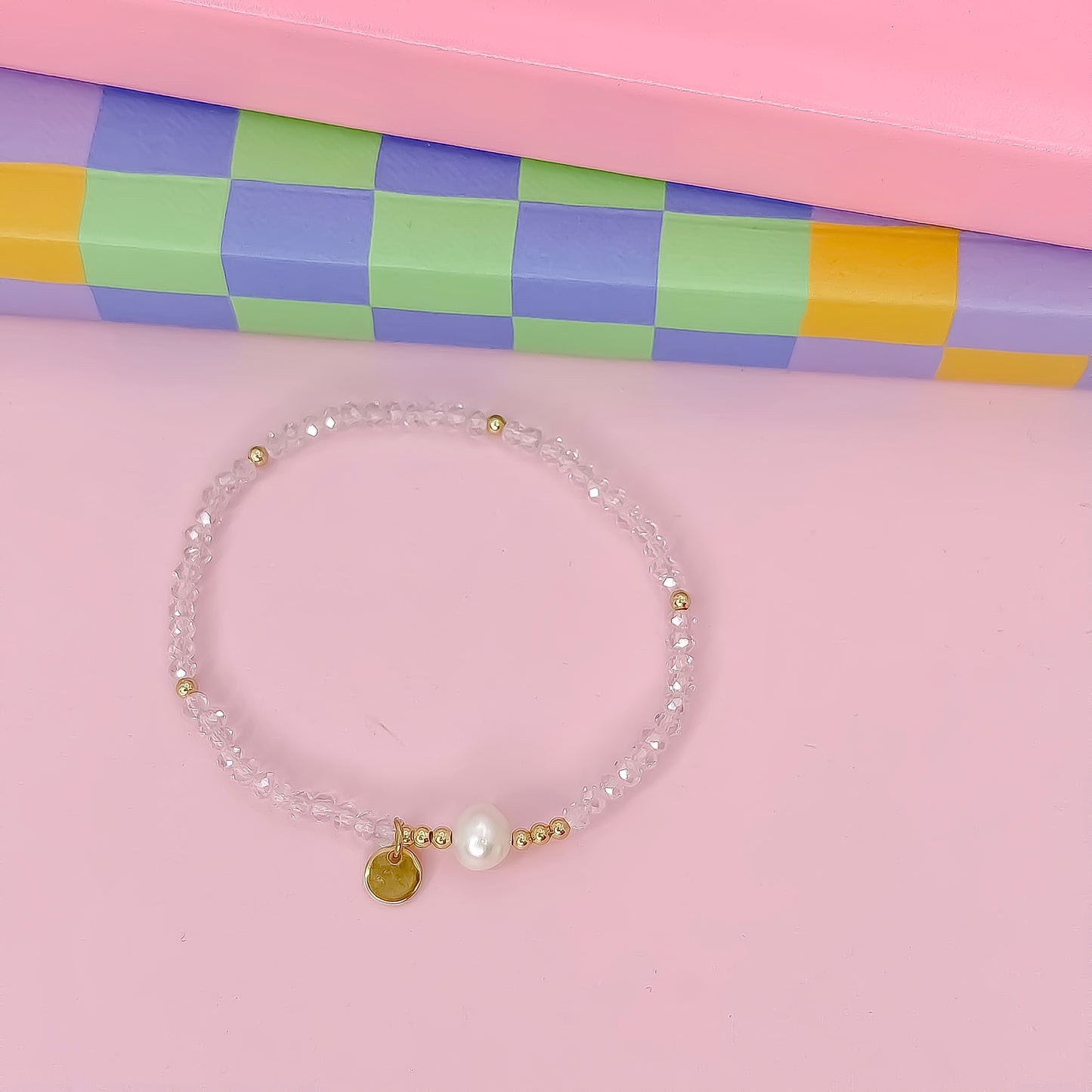 Pastel Pearl Party Bracelet