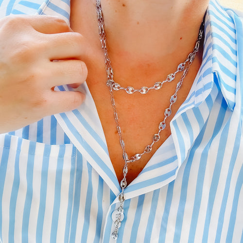 Today is the Day Silver Necklace