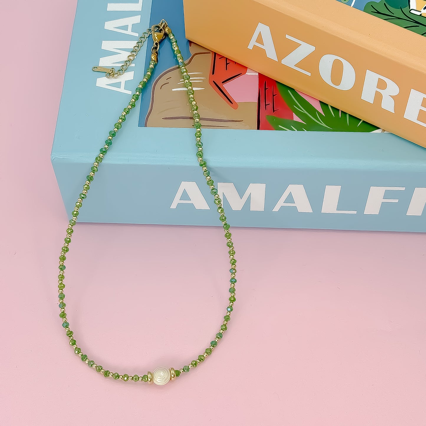 Glowy Bean Necklace