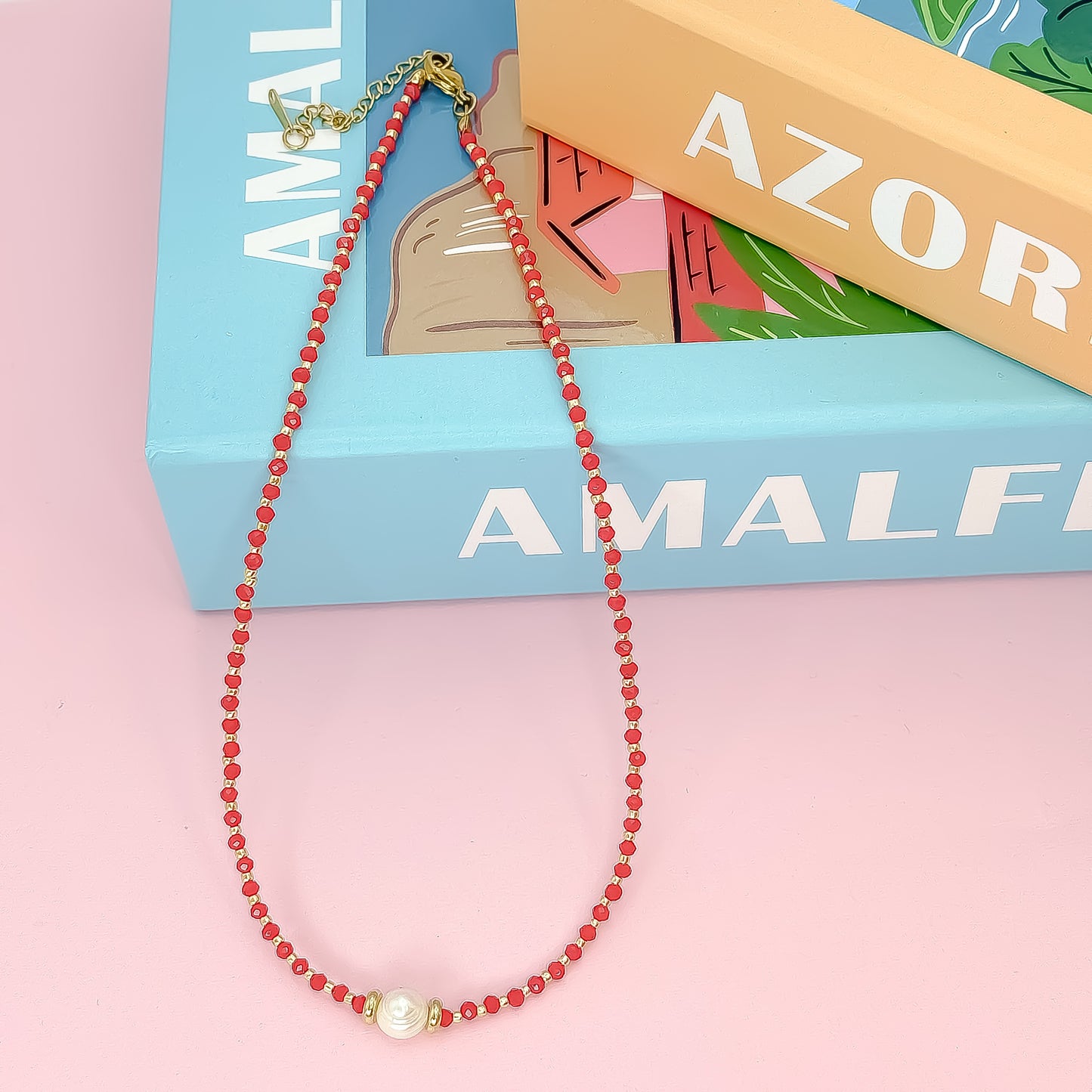 Glowy Bean Necklace