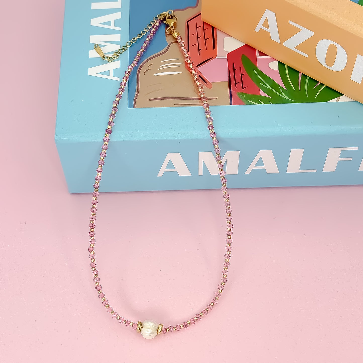 Glowy Bean Necklace