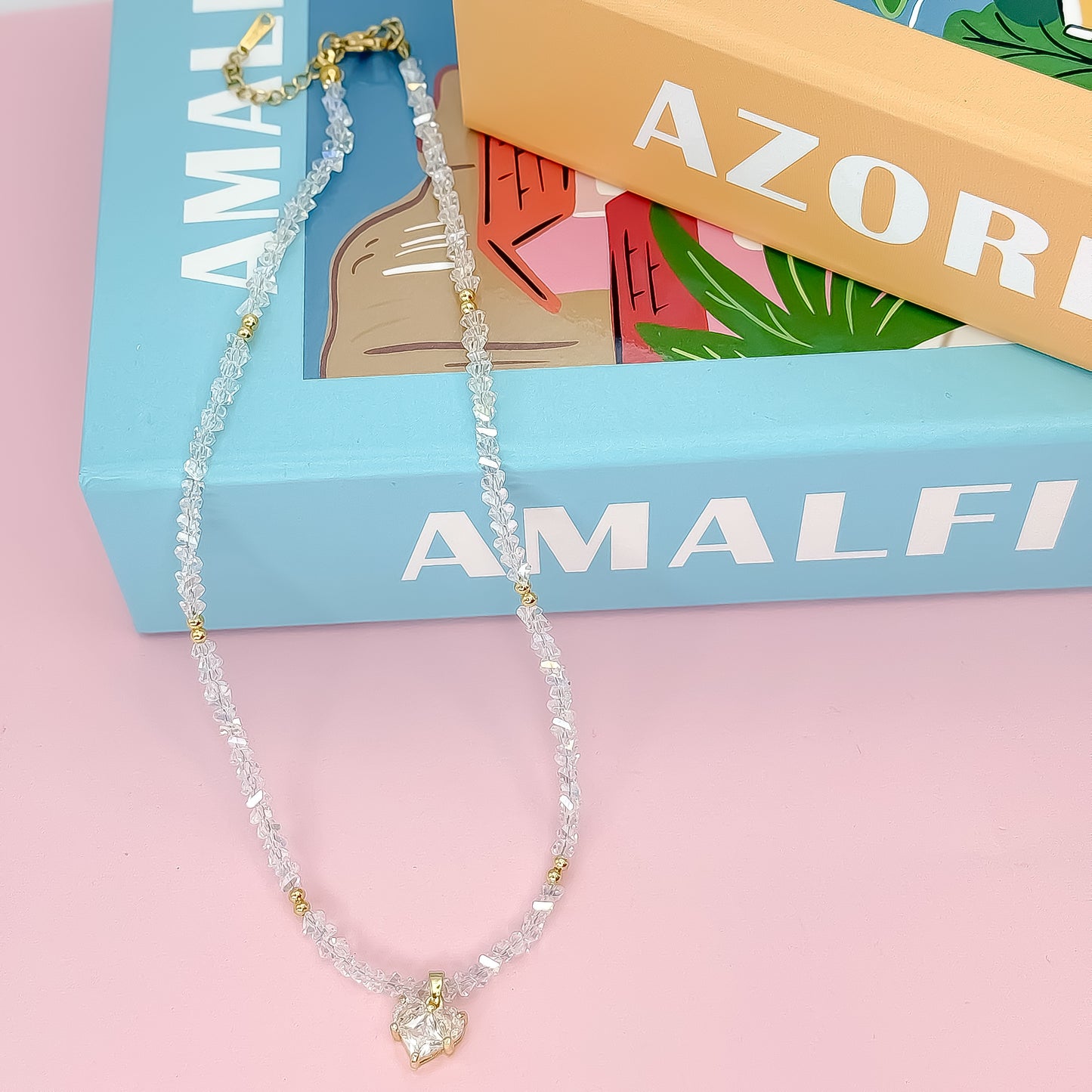 Gem Love Beads Necklace