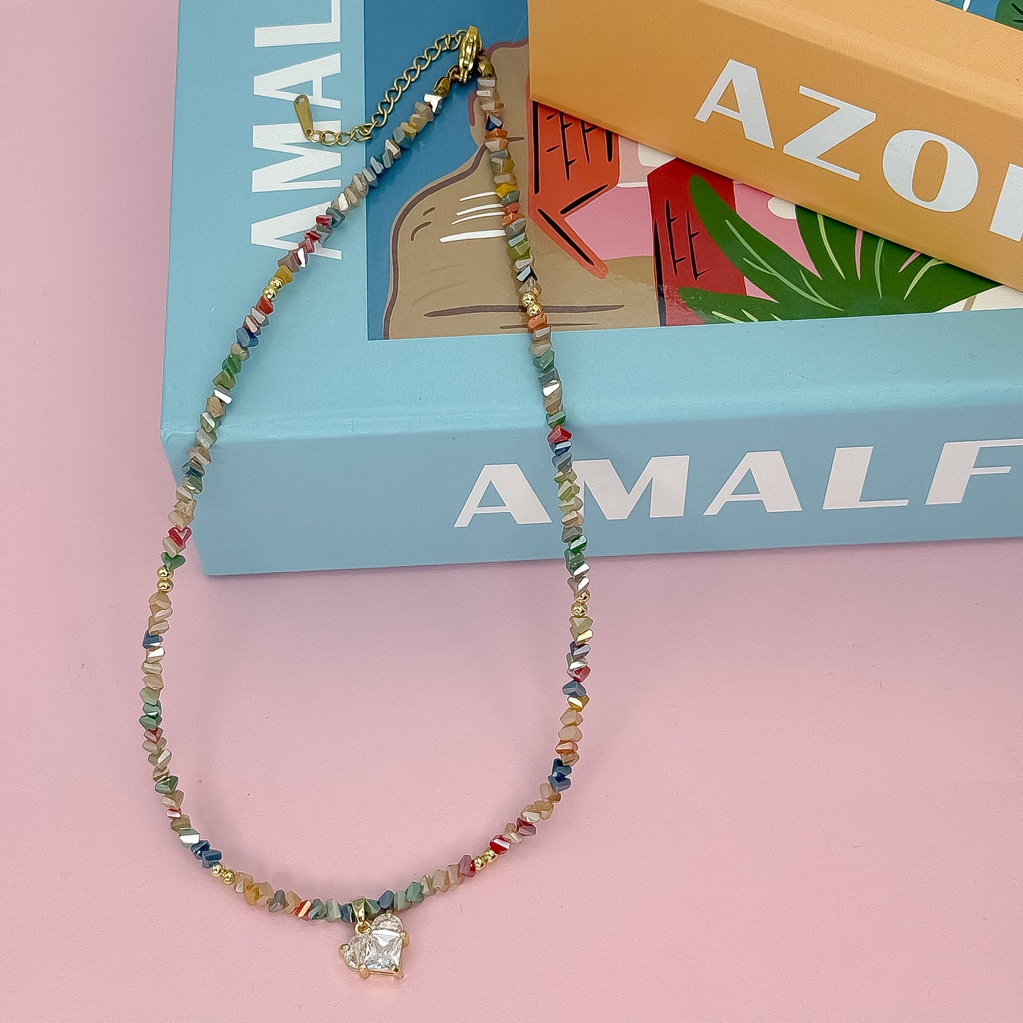 Gem Love Beads Necklace