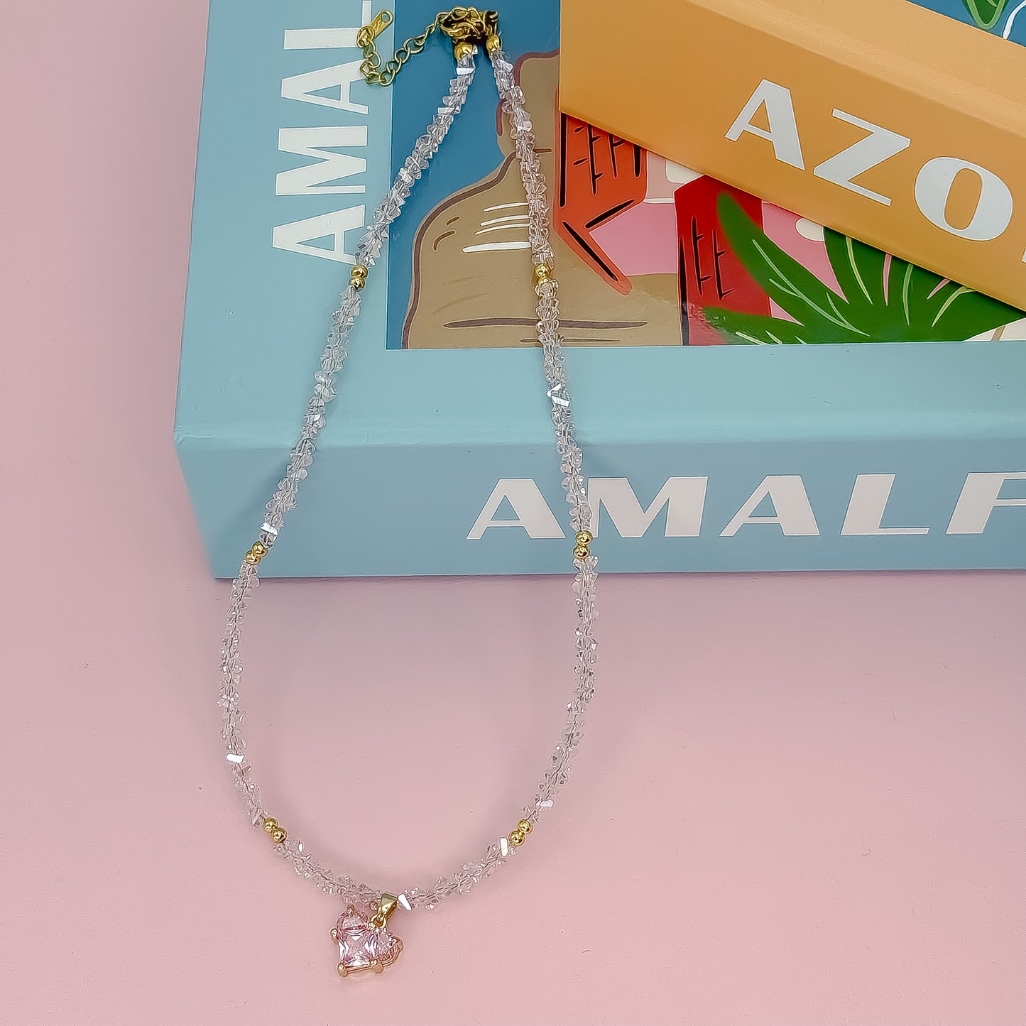 Gem Love Beads Necklace
