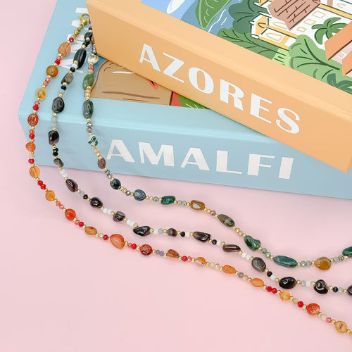 Colors of Autumn Beads Necklace
