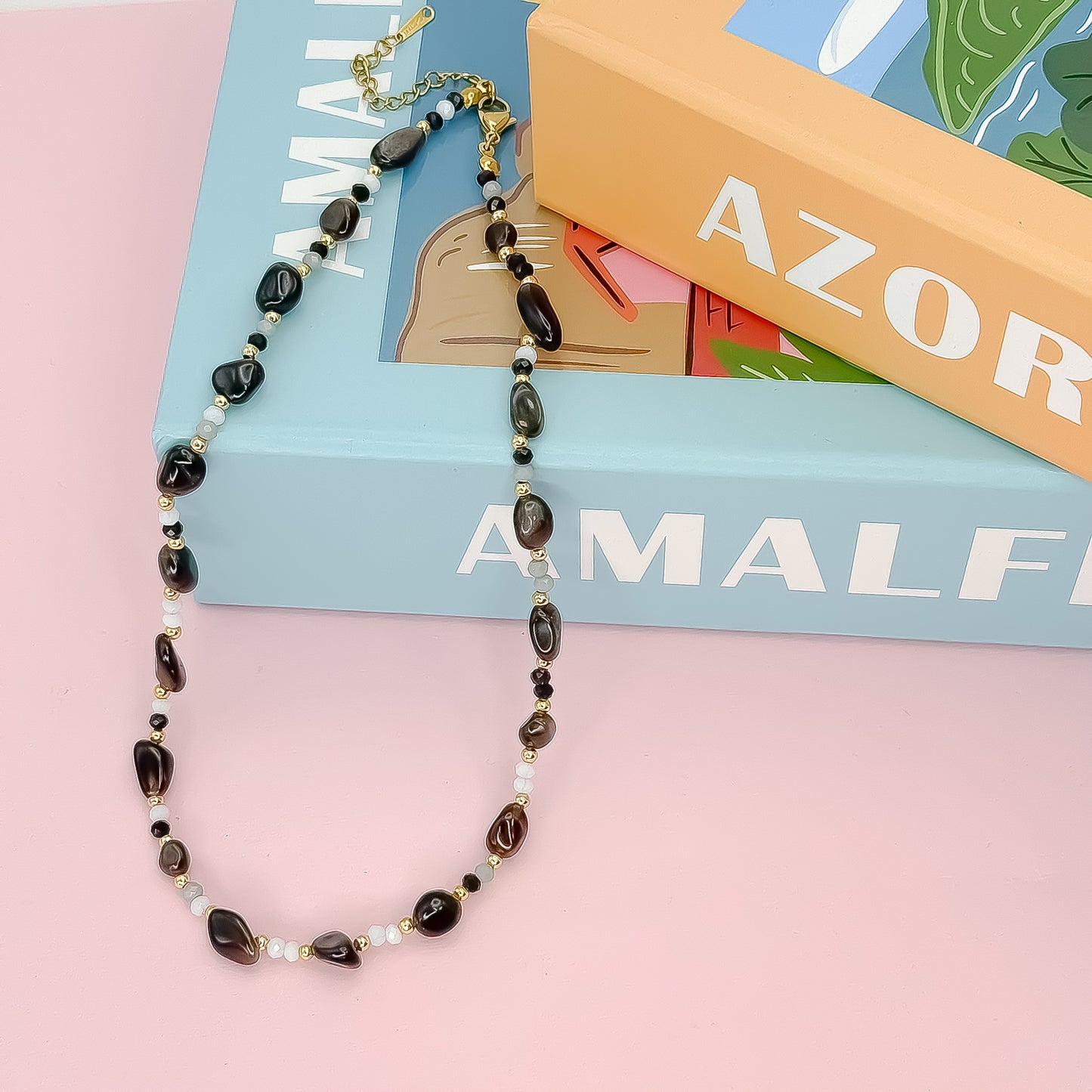 Colors of Autumn Beads Necklace