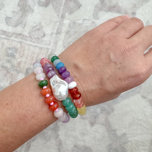 Pearl of The Sea Bracelet Stack