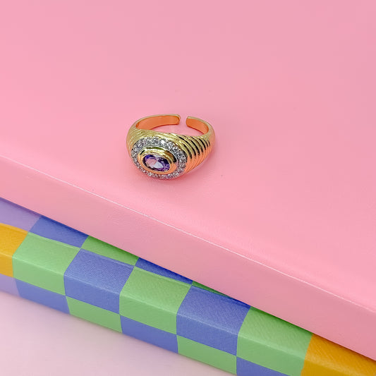 Purple Reign Ring