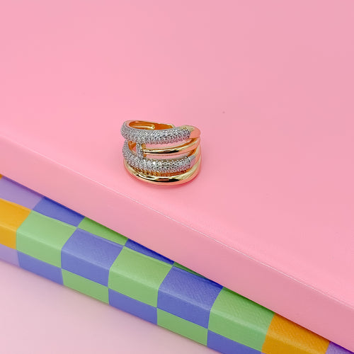 Stacked & Stunning Ring