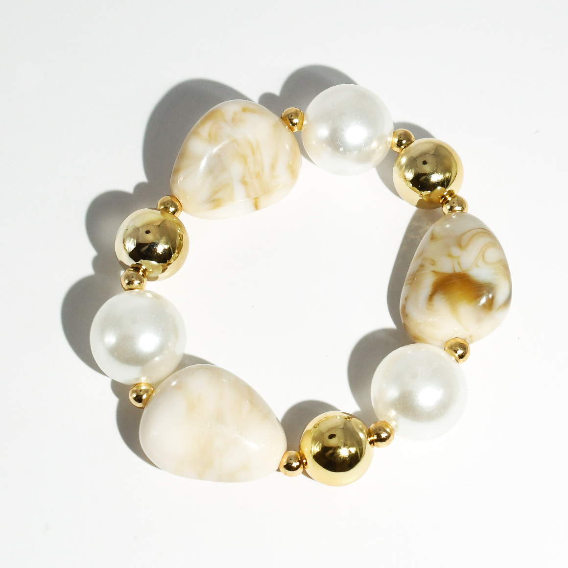 colorful gemstone jewelry, beaded fashion bracelet, gold or silver tone accessory, handcrafted beaded piece, trendy boho chic jewelry, vibrant statement wristwear, artisan handmade design, everyday stackable accessory, fashion jewelry for women, premium jewelry gift idea, boutique style wristwear, elevated modern jewelry